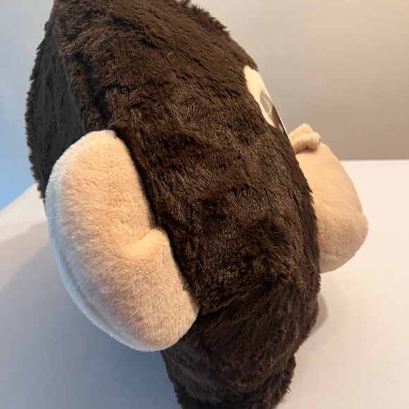 Halloween Costume - Dan Dee Big Greater Heads Brown Plush Velour Monkey Mask - Picture 2 of 6